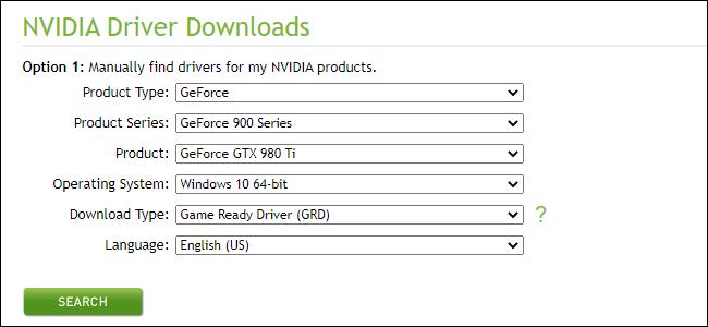 update nvidia drivers windows 10 no lgin